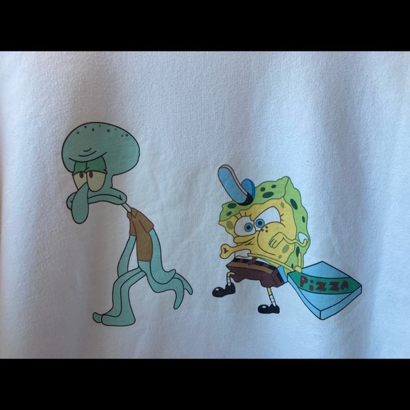 Spongebob Krusty Krab Pizza Sweatshirt - Picture 2 of 2